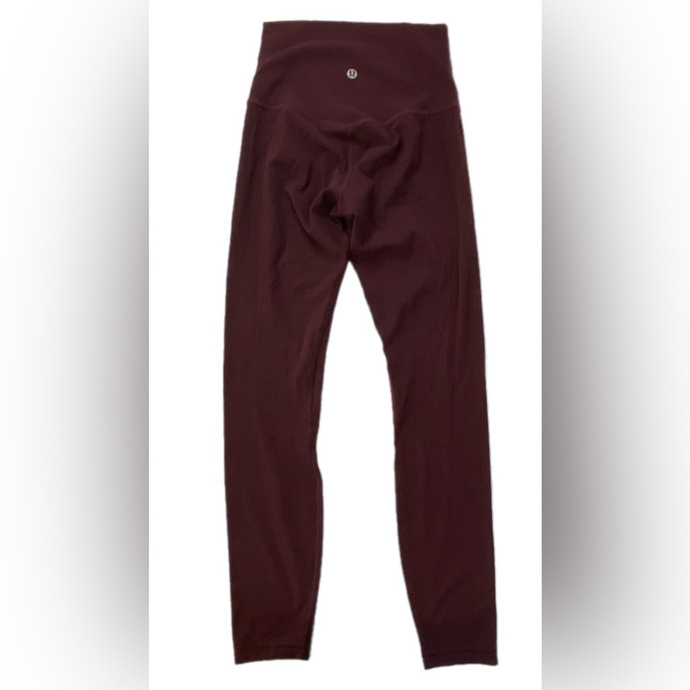 Lululemon Align Pant II 25” pilling throughout Cassis size 2 - Picture 15 of 16